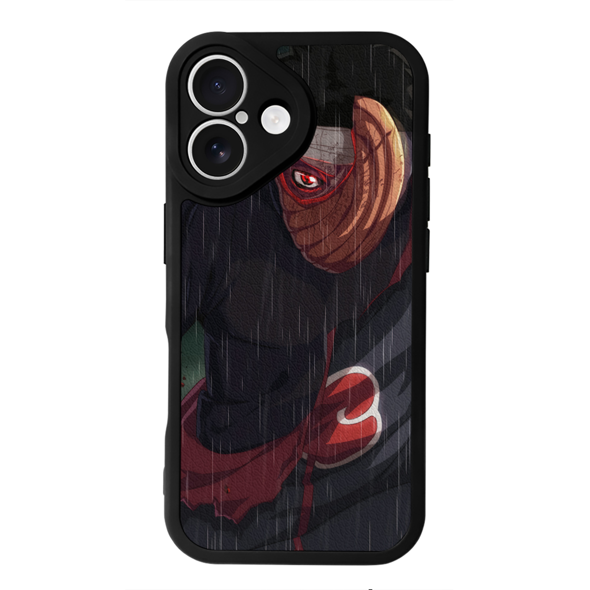 （画像用） NARUTO -ナルト- NARUTO -ナルト- 疾風伝 【iPhone 16シリーズ対応】シリコンスマホケース（レザー調） 材質：シリコン